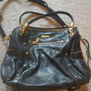 Authentic Rebecca Minkoff black satchel handbag